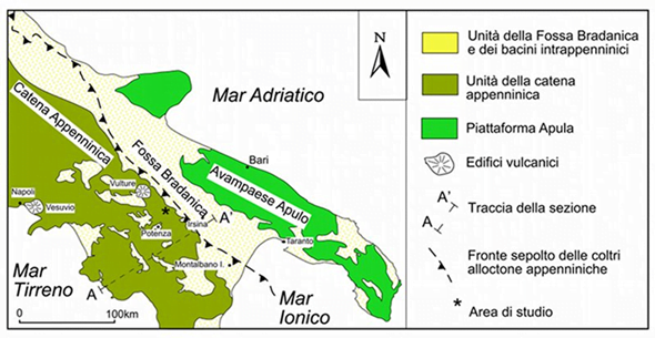 Fossa Bradanica Terremoti