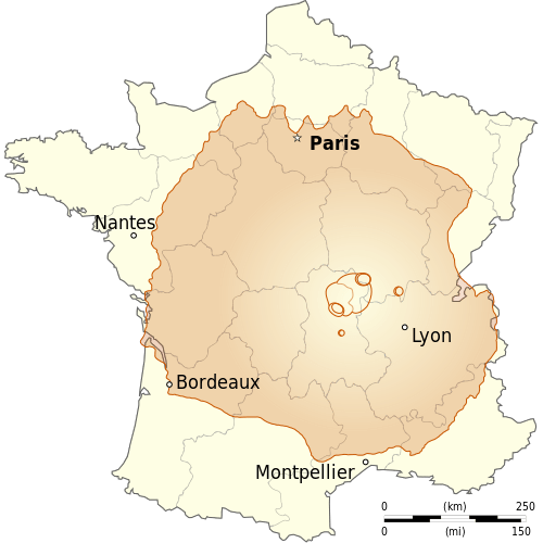 Monte Olympus confronto Francia