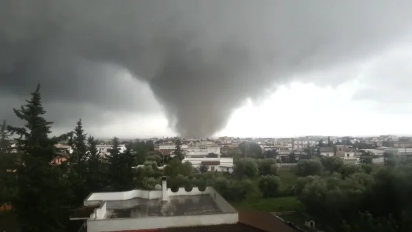 Il Tornado a Taranto