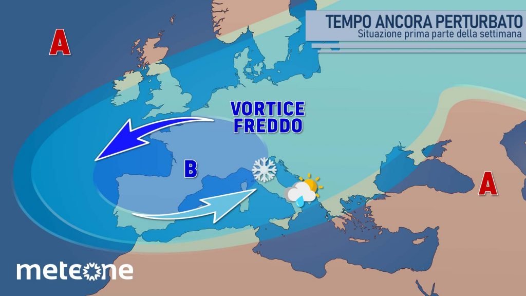 freddo al nord 4 gennaio 2020