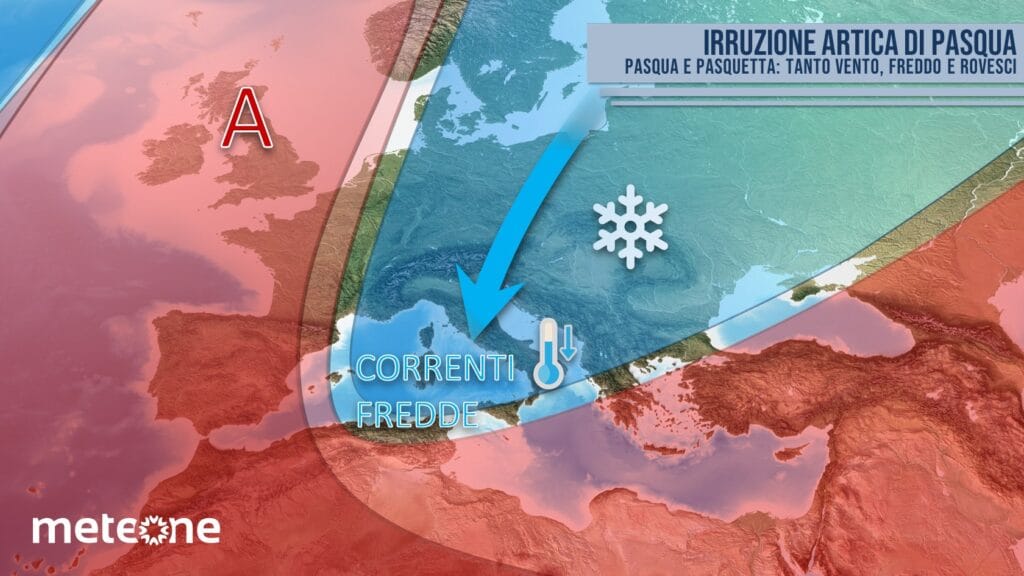 nuova irruzione artica pasqua 2022
